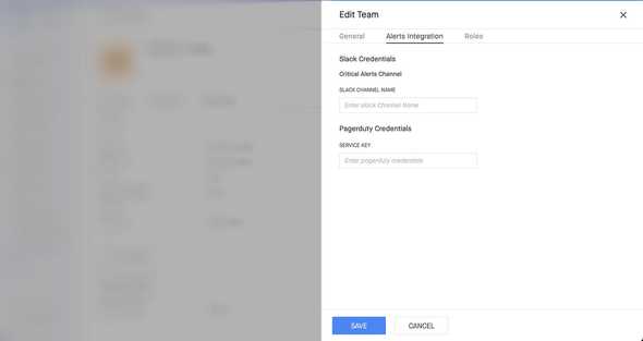 Setting up the routing of alerts powered by Siren